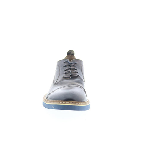 RD Company RD27 Mens Brown Leather Lace Up Oxfords & Lace Ups Cap Toe Shoes