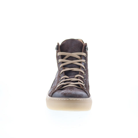 RD Company RD29 Mens Brown Leather Lace Up Sneakers Lifestyle Shoes