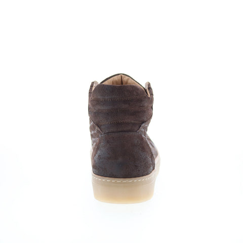 RD Company RD29 Mens Brown Leather Lace Up Sneakers Lifestyle Shoes