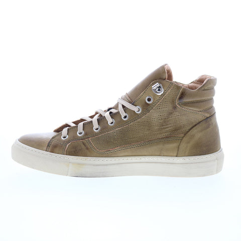 RD Company RD34 Mens Brown Leather Lace Up Sneakers Lifestyle Shoes