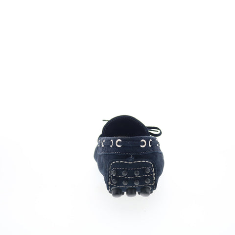 RD Company RD47 Mens Blue Suede Lace Up Loafers & Slip Ons Boat Shoes