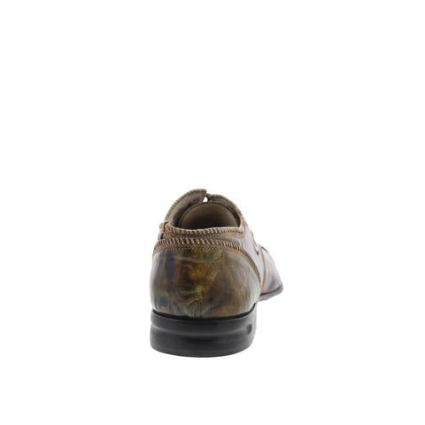 RD Company RD64 Mens Brown Leather Lace Up Oxfords & Lace Ups Cap Toe Shoes