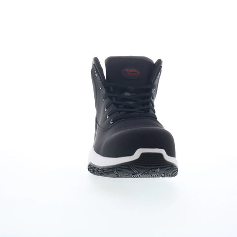 Avenger Reaction Mid Carbon Toe Slip Resistant Mens Black Wide Work Boots
