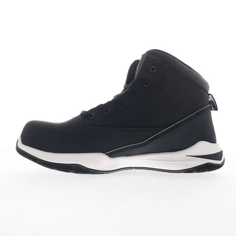 Avenger Reaction Mid Carbon Toe Slip Resistant Mens Black Wide Work Boots