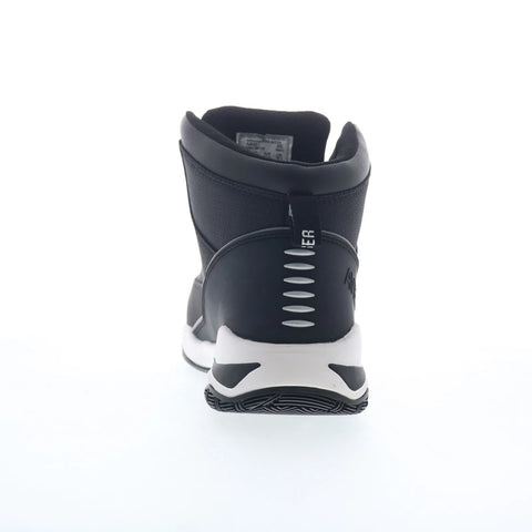 Avenger Reaction Mid Carbon Toe Slip Resistant Mens Black Wide Work Boots