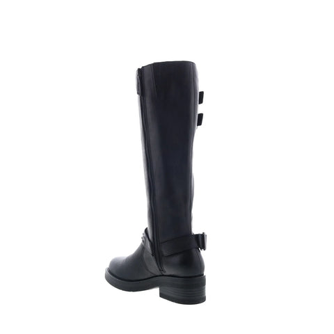 Clarks Rebelle Long 26179302 Womens Black Leather Knee High Boots