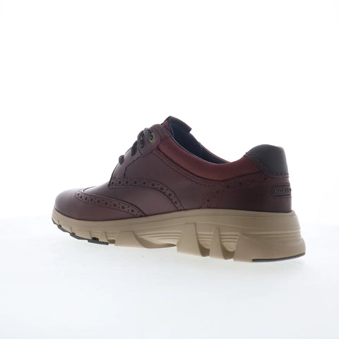 Rockport ReboundX Wingtip Mens Red Oxfords & Lace Ups Wingtip & Brogue Shoes