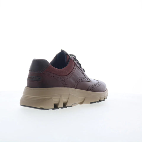 Rockport ReboundX Wingtip Mens Red Oxfords & Lace Ups Wingtip & Brogue Shoes