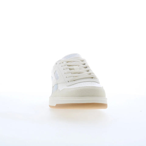 Reebok Court Advance Mens White Leather Lace Up Lifestyle Sneakers Shoes