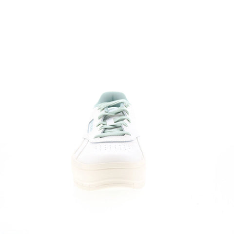 Reebok Court Advance Surge Womens White Leather Lifestyle Sneakers Shoes