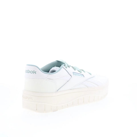 Reebok Court Advance Surge Womens White Leather Lifestyle Sneakers Shoes