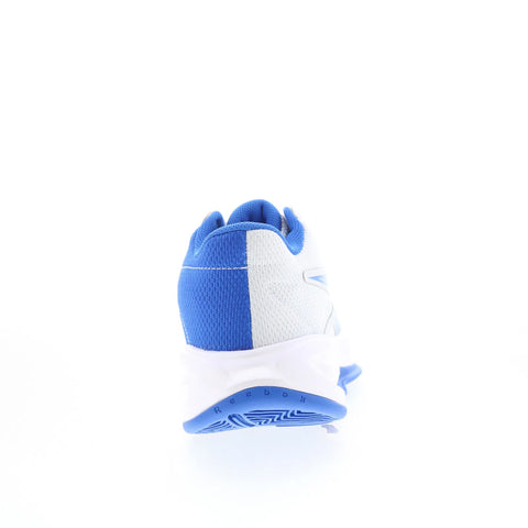 Reebok Press Kids White Mesh Lace Up Athletic Basketball Shoes