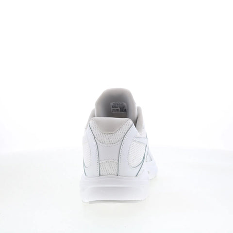 Reebok Road Prime Mens White Mesh Lace Up Athletic Running Shoes