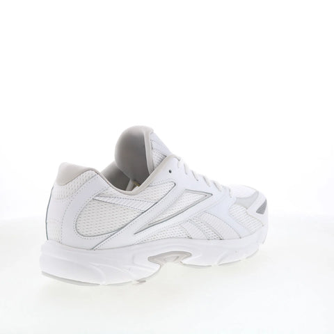Reebok Road Prime Mens White Mesh Lace Up Athletic Running Shoes