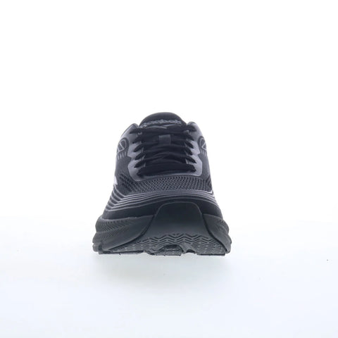 Reebok Road Strider Womens Black Mesh Lace Up Athletic Running Shoes