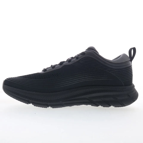 Reebok Road Strider Womens Black Mesh Lace Up Athletic Running Shoes