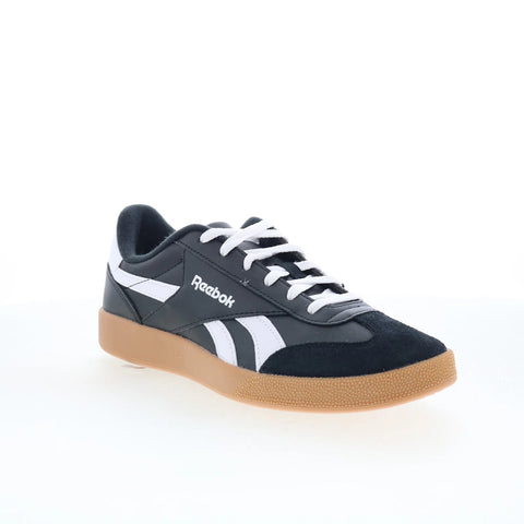 Reebok Smash Edge S Mens Black Suede Lace Up Lifestyle Sneakers Shoes