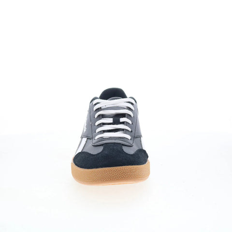 Reebok Smash Edge S Mens Black Suede Lace Up Lifestyle Sneakers Shoes