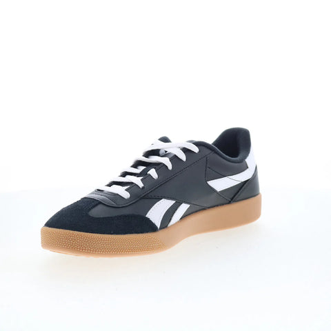 Reebok Smash Edge S Mens Black Suede Lace Up Lifestyle Sneakers Shoes