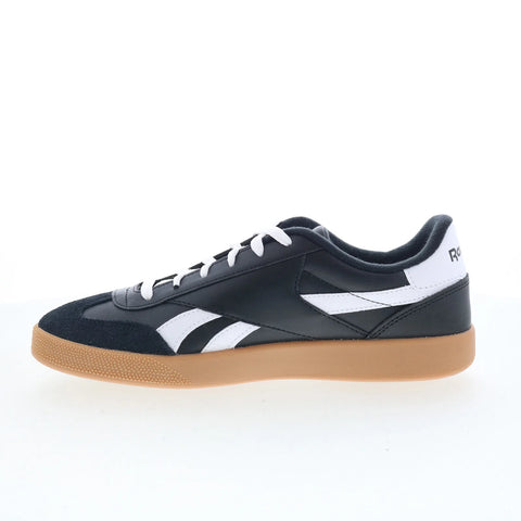 Reebok Smash Edge S Mens Black Suede Lace Up Lifestyle Sneakers Shoes