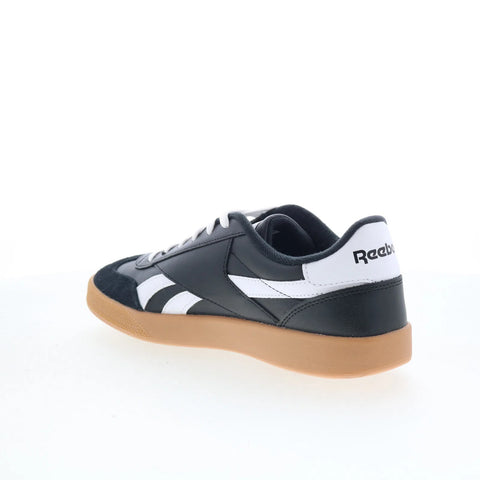 Reebok Smash Edge S Mens Black Suede Lace Up Lifestyle Sneakers Shoes