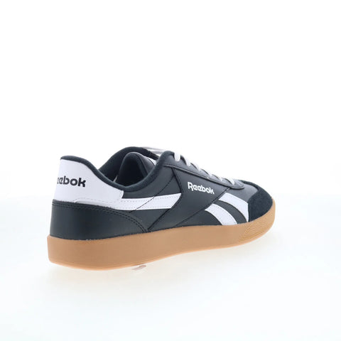 Reebok Smash Edge S Mens Black Suede Lace Up Lifestyle Sneakers Shoes