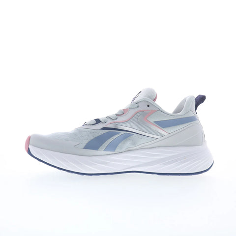 Reebok Verse Womens Gray Canvas Lace Up Lifestyle Sneakers Shoes