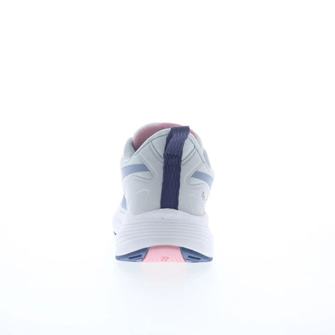 Reebok Verse Womens Gray Canvas Lace Up Lifestyle Sneakers Shoes