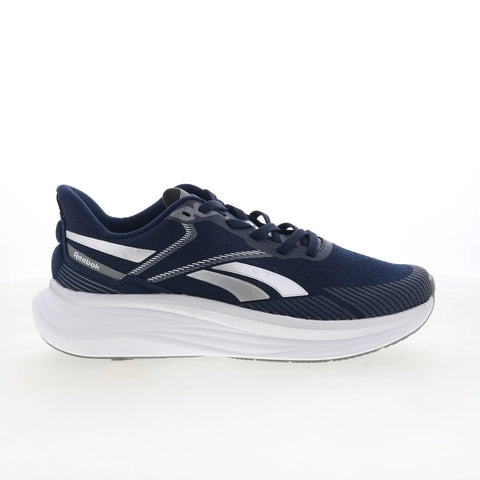 Reebok Viva Speed Mens Blue Mesh Lace Up Athletic Running Shoes
