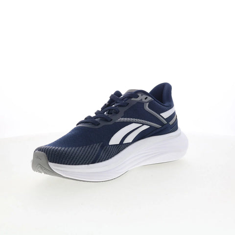 Reebok Viva Speed Mens Blue Mesh Lace Up Athletic Running Shoes