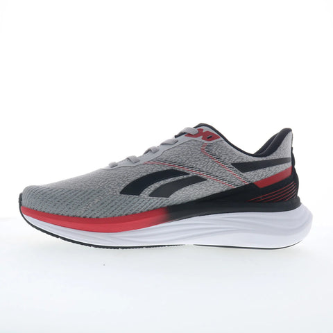 Reebok Viva Speed Mens Gray Mesh Lace Up Athletic Running Shoes