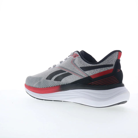 Reebok Viva Speed Mens Gray Mesh Lace Up Athletic Running Shoes