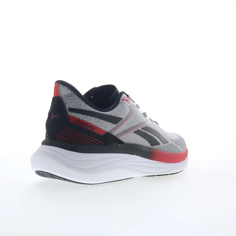 Reebok Viva Speed Mens Gray Mesh Lace Up Athletic Running Shoes