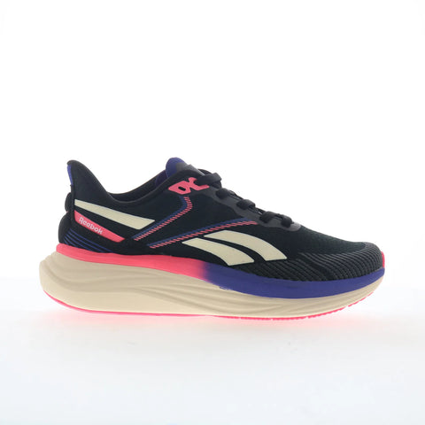 Reebok Viva Speed Womens Black Mesh Lace Up Athletic Running Shoes
