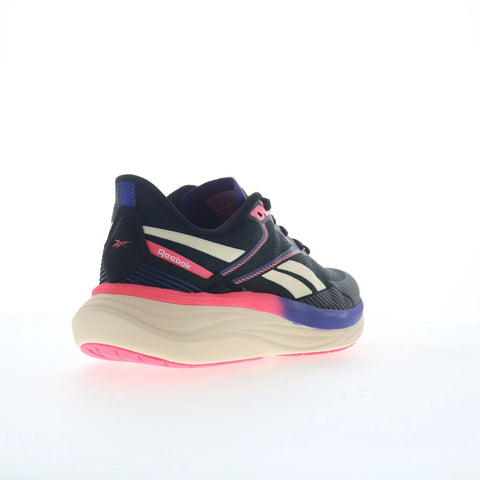 Reebok Viva Speed Womens Black Mesh Lace Up Athletic Running Shoes