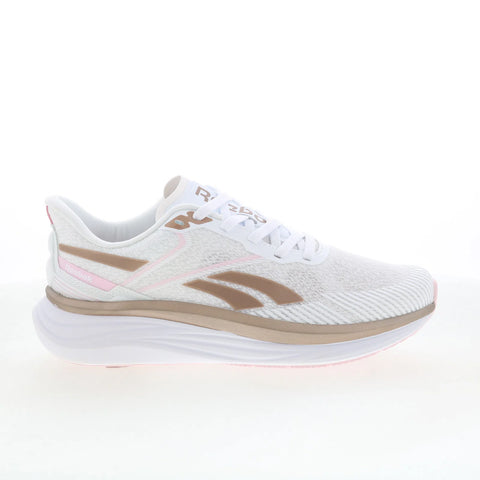 Reebok Viva Speed Womens White Mesh Lace Up Athletic Running Shoes