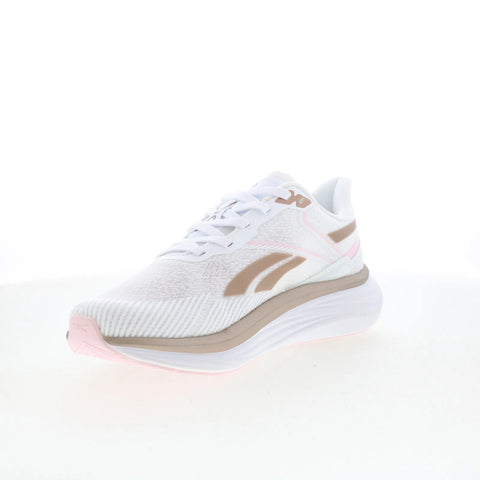 Reebok Viva Speed Womens White Mesh Lace Up Athletic Running Shoes