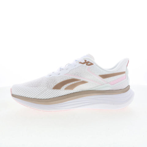 Reebok Viva Speed Womens White Mesh Lace Up Athletic Running Shoes