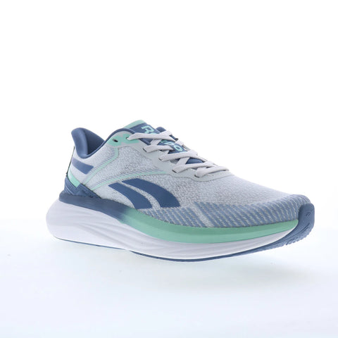 Reebok Viva Speed Womens Gray Mesh Lace Up Athletic Running Shoes