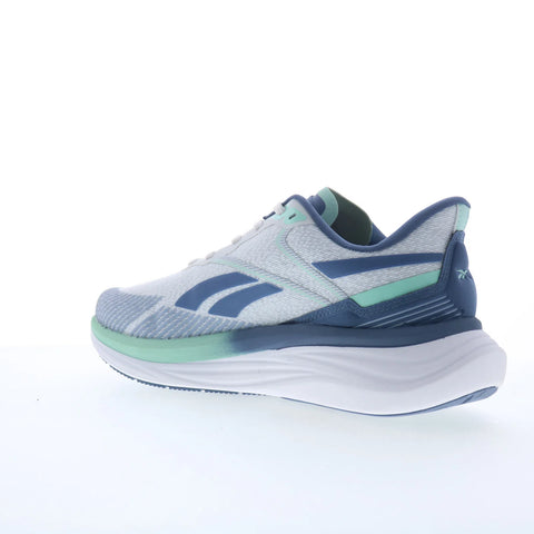 Reebok Viva Speed Womens Gray Mesh Lace Up Athletic Running Shoes