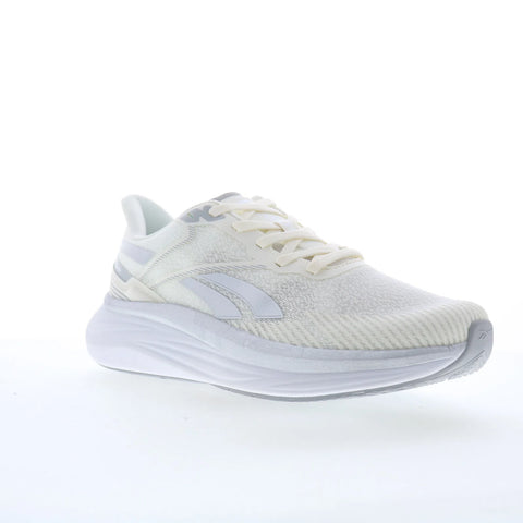 Reebok Viva Speed Mens White Mesh Lace Up Athletic Running Shoes