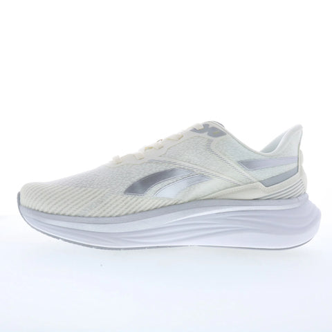 Reebok Viva Speed Mens White Mesh Lace Up Athletic Running Shoes