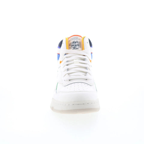 Reebok x SI BB 4000 II Mid Mens White Leather Lifestyle Sneakers Shoes