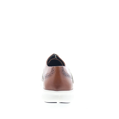 Studio Belvedere Reggio Mens Brown Oxfords & Lace Ups Wingtip & Brogue Shoes