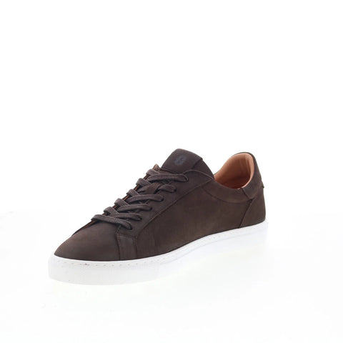 Greats Reign GREIGN0-DKB Mens Brown Nubuck Lace Up Lifestyle Sneakers Shoes