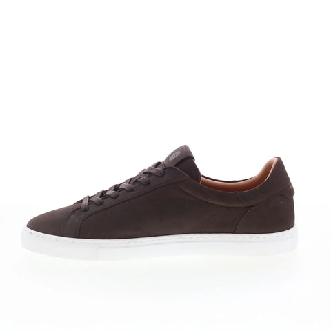 Greats Reign GREIGN0-DKB Mens Brown Nubuck Lace Up Lifestyle Sneakers Shoes