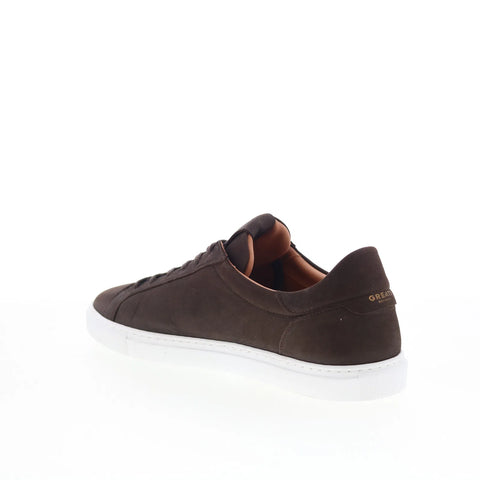 Greats Reign GREIGN0-DKB Mens Brown Nubuck Lace Up Lifestyle Sneakers Shoes