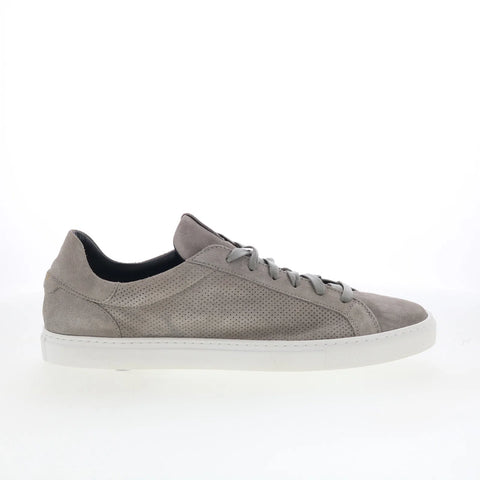 Greats Reign GREIGN0-EY4 Mens Gray Nubuck Lace Up Lifestyle Sneakers Shoes