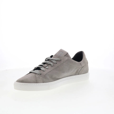 Greats Reign GREIGN0-EY4 Mens Gray Nubuck Lace Up Lifestyle Sneakers Shoes