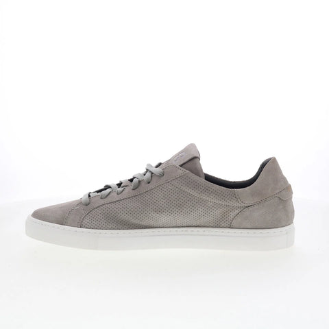Greats Reign GREIGN0-EY4 Mens Gray Nubuck Lace Up Lifestyle Sneakers Shoes